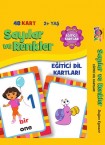 Dora Sayılar Ve Renkler Eğitici Kartlar